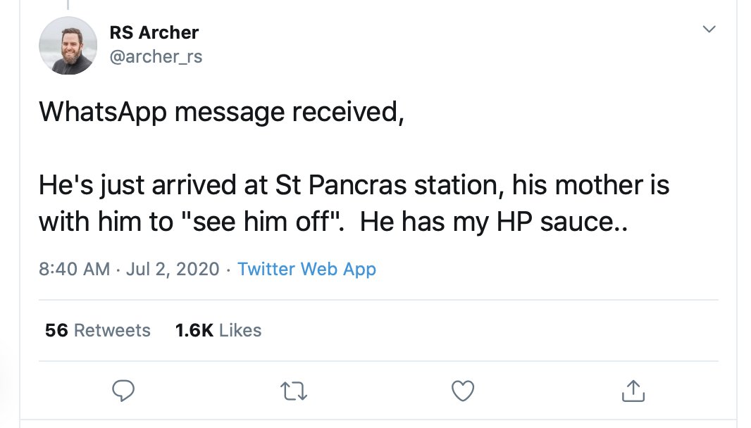 just in case we're all still interested, no Eurostar trains have been cancelled today, the company's been running its current timetable since before the son supposedly decided to travel to France, and the next train leaves in 15 minutes