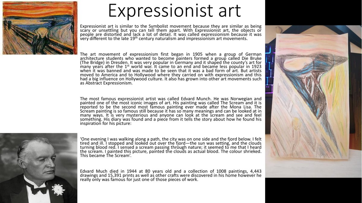 mrs_dossett's tweet photo. Some fantastic Expressionist art and some informative work on pilgrimage to Lourdes from James
@AP_Deanery @Art_Deanery @RE_Deanery
#deaneryprojects #expressionism
๐จ๐จโ๐จโ๏ธ๐ซ๐ทโฐ๏ธ๐๏ธ๐๐ถโโ๏ธ๐ฅพ https://t.co/ub709ivctU