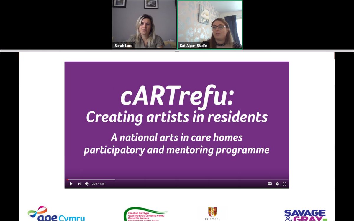 BSGcreativeSIG's tweet photo. Hot off the press - official launch of cARTrefu animation @Kat_Algar @AgeCymru #CreativeAgeing #BSG2020 @_BSGconference https://t.co/7kdT75i83i