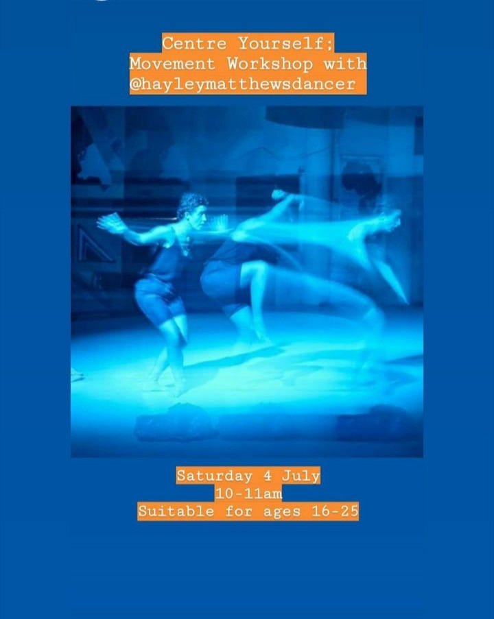 This 25 min workshop is a live, open session on YouTube. Come centre your creative mind and find your ground with me. To move forward creatively and courageously. 
Saturday, 10:30am.
👇
m.youtube.com/watch?v=kxxymd…
#creativity #centreyourself #movementworkshop #Youngtalent