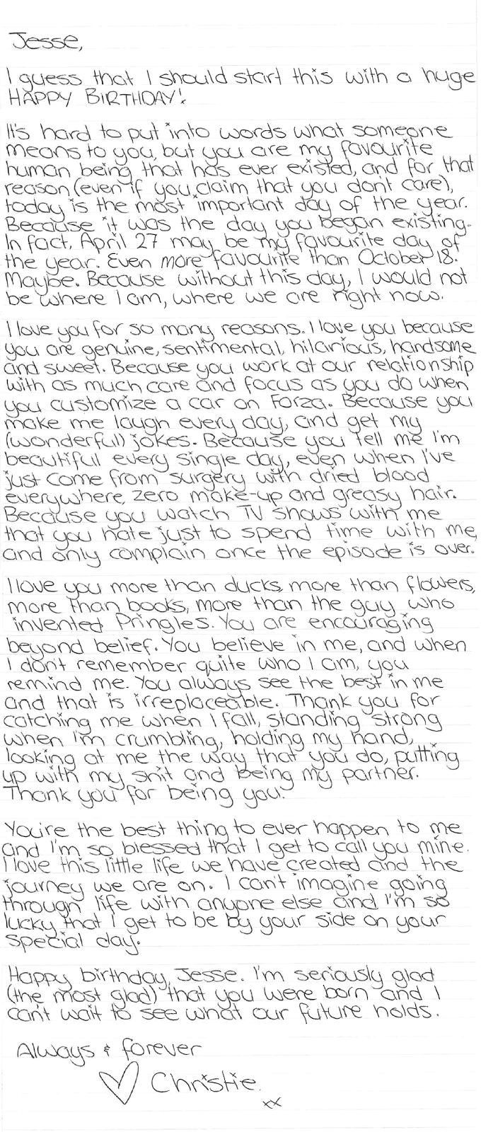 Happiest Quotes on X: "#Letter #Boyfriend Lifestyle - A Letter to my Boyfriend on his Birthday. Happiest Quotes - https://t.co/3cQfzQfuRK https://t.co/sdh1HP8Fvn" / X