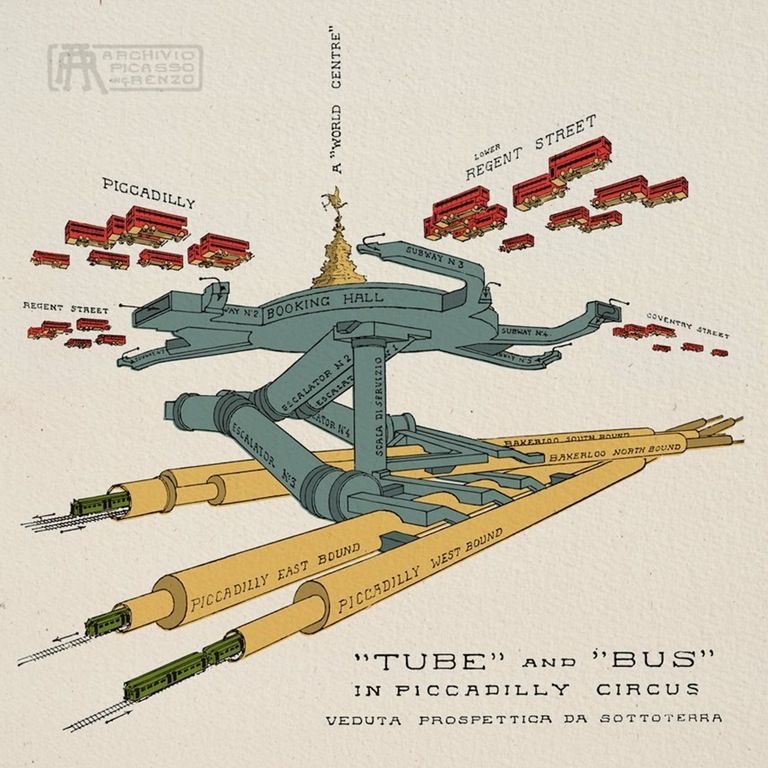 bbsgeography's tweet image. More a plan than a map, but an interesting perspective of London from ground level to underground where the famous Tube or London Underground network is located 😀🇬🇧🚇 #BBSMapWeek #London #TfL #UK #Maps #Geography #Piccadilly #Bakerloo