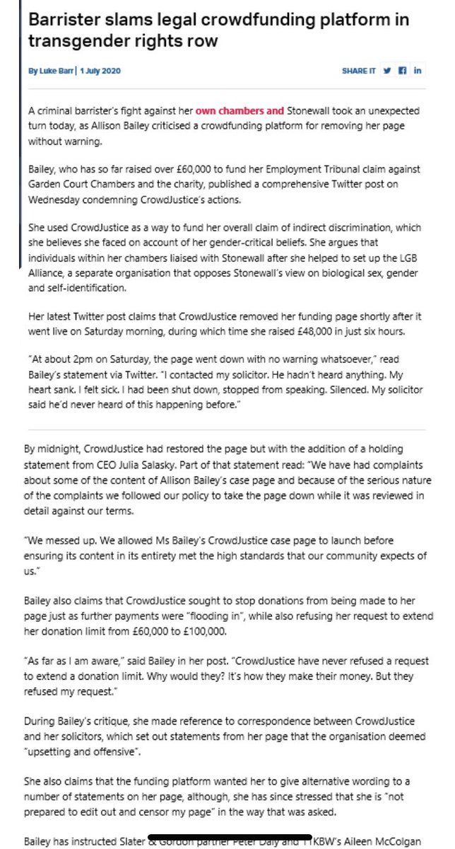 NoShirleyNo's tweet photo. The @BluskyeAllison story has appeared in The Lawyer. Will be interested to see if anyone is brave enough to comment on this injustice. #JusticeForAllison https://t.co/2P0pZWiubB