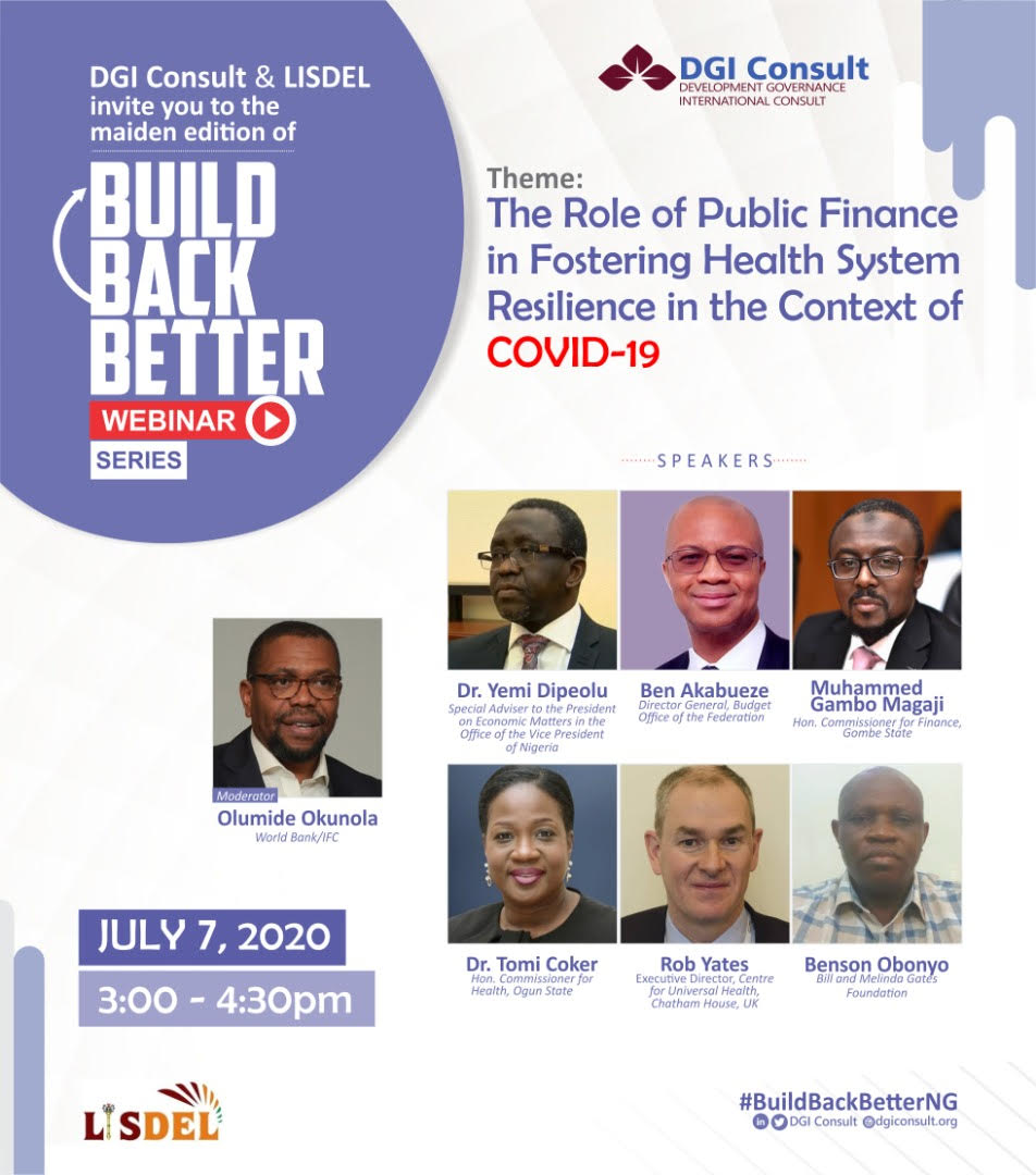dgiconsult's tweet photo. Introducing the "Build Back Better" Webinar Series!
#BuildBackBetterNG 

THREAD https://t.co/BSXGrOTa6C