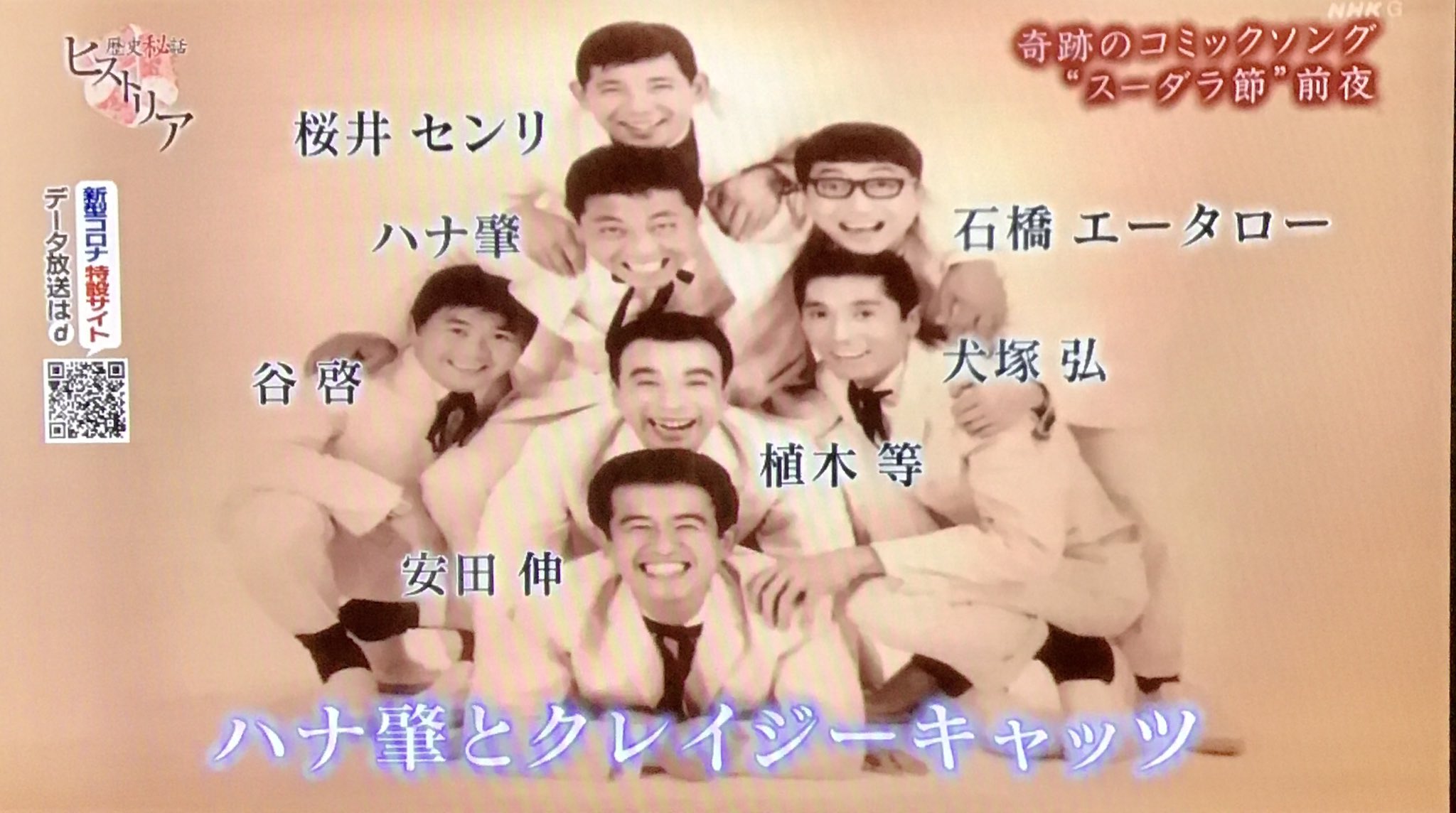 Oh 兄さん Team Shach Nhk総合 歴史秘話ヒストリア スーダラ節が生まれた 1961年 クレイジーキャッツ 植木等 僧侶の父が思想犯として逮捕 小学生で僧に 父 この歌詞は親鸞の教えに通じる わかっちゃいるけどやめられない T Co