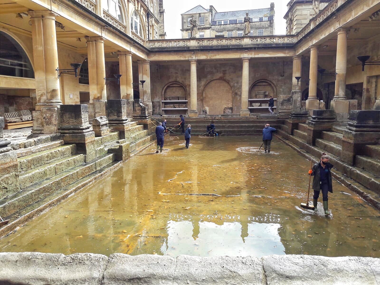 The Roman Baths on X