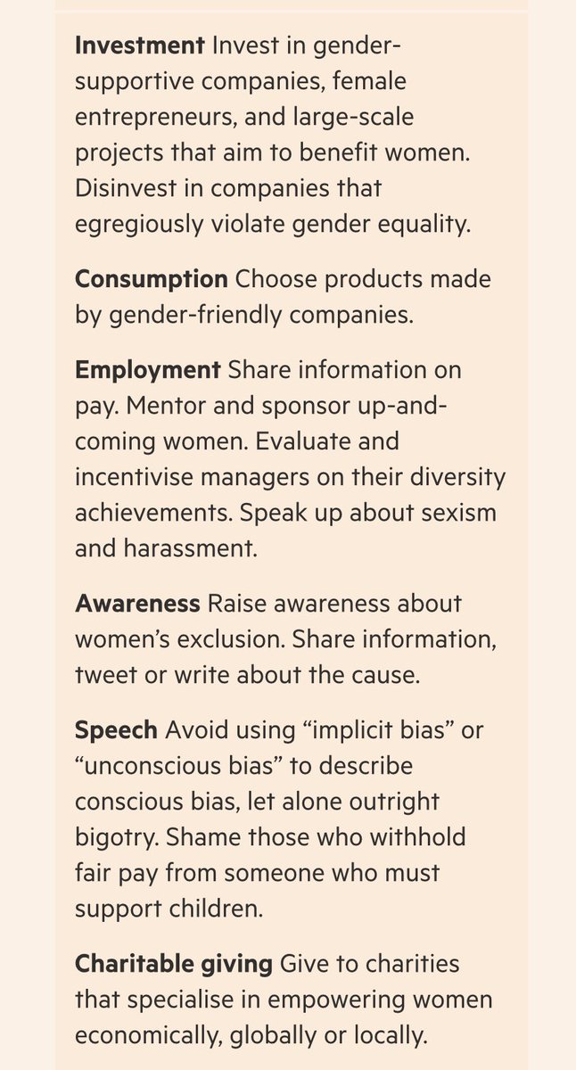 “Avoid using ‘implicit bias’ or ‘unconscious bias’ to describe conscious bias, let alone outright bigotry” - six ways to help women advance, adapted from <a href="/ProfLindaScott/">Linda Scott</a>’s new book The Double X Economy <a href="/doublexeconomy/">DoubleXEconomy</a>