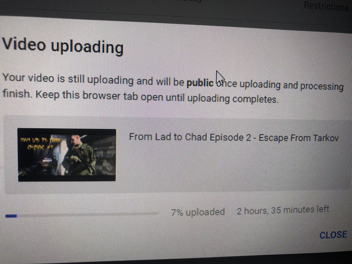 Unedited FROM LAD TO CHAD EPISODE 2 cop it on YouTube! #BattleStateGames #EscapefromTarkov #YoutubeGaming #youtubeguide