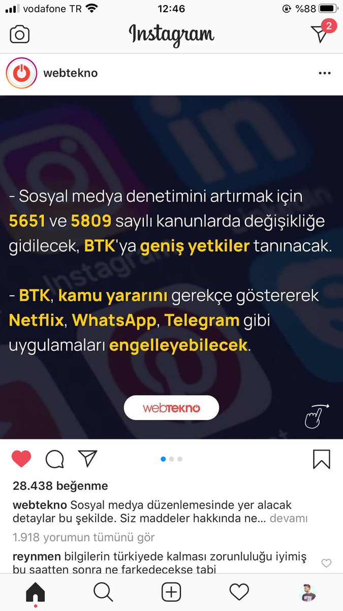 Sosyal medya yasaklancağını sanan “saflara” gelsin bu😏