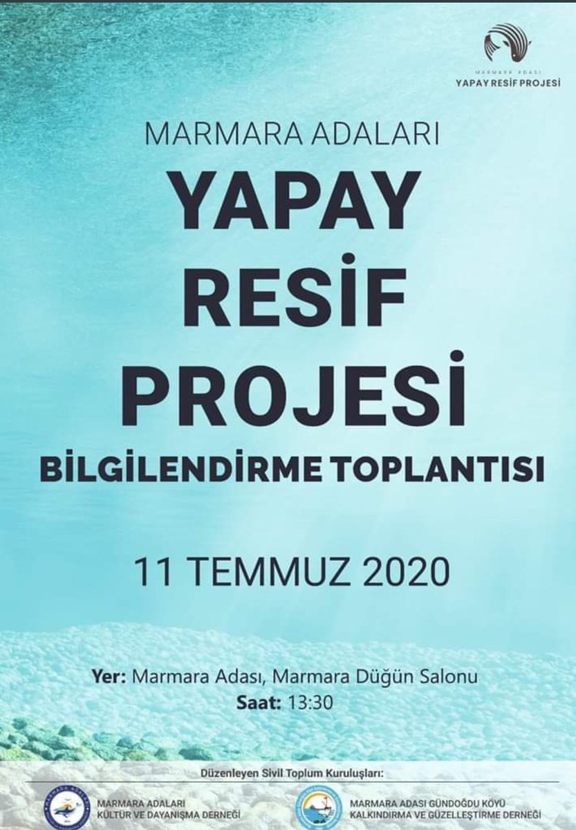 marmaradernegi's tweet photo. #marmader #yapayresifprojesi #marmaraadasi #marmaradenizi https://t.co/rWBJ6mjgq7