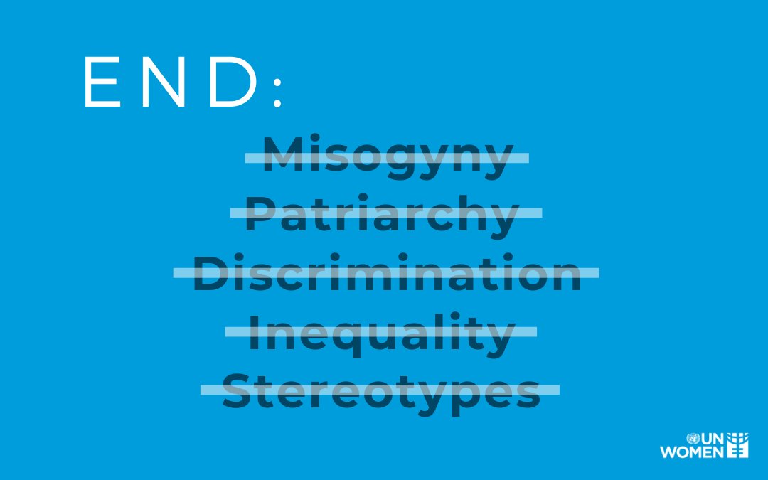 In case you were wondering what to get us for our 10th birthday. #GenerationEquality