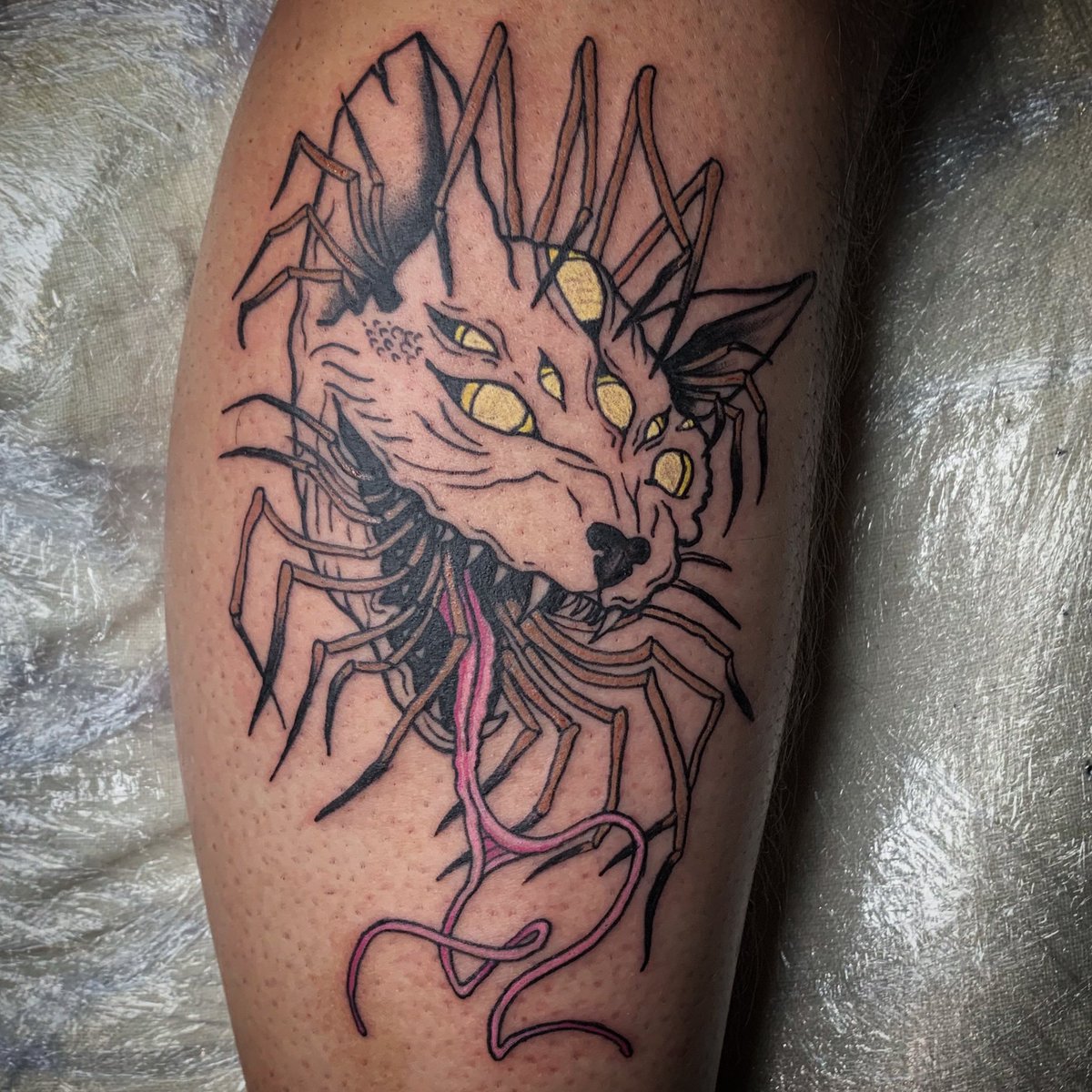 Just real stoked on the progress of this one today 👻