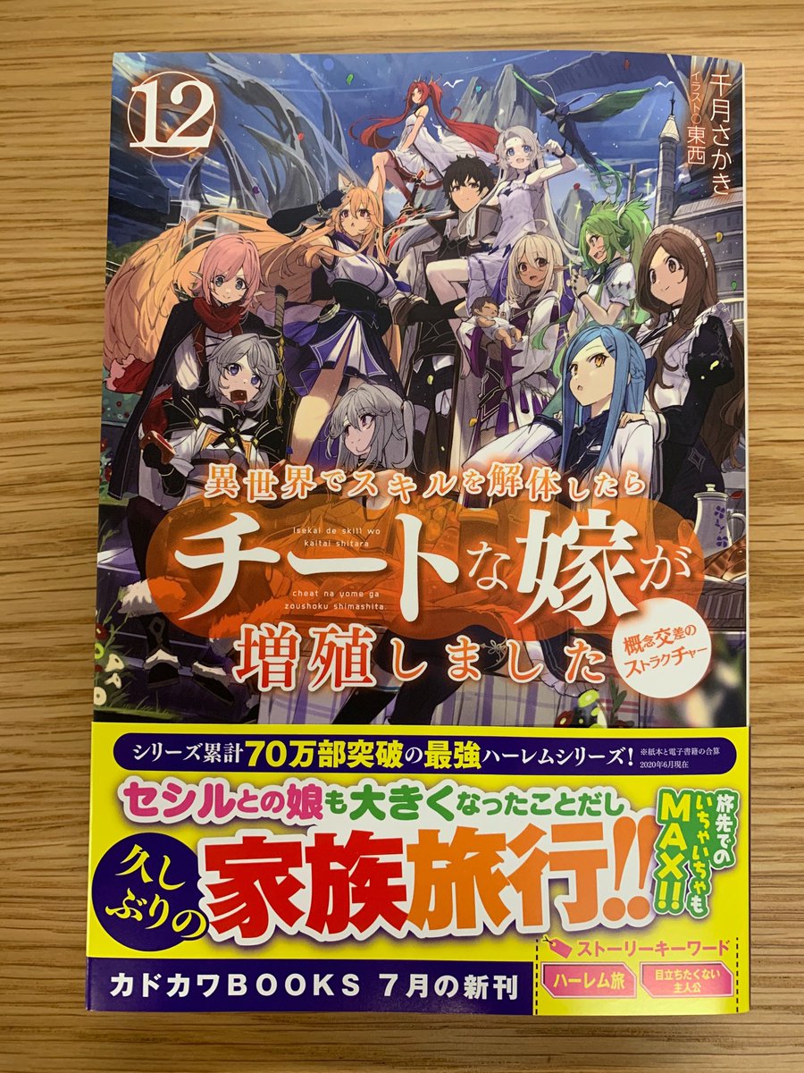 異 世界 で スキル を 解体 したら チート な 嫁 が 増殖 しま した 異世界でスキルを解体したらチートな嫁が増殖しました ８ 概念交差の ストラクチャー 千月さかき ライトノベル