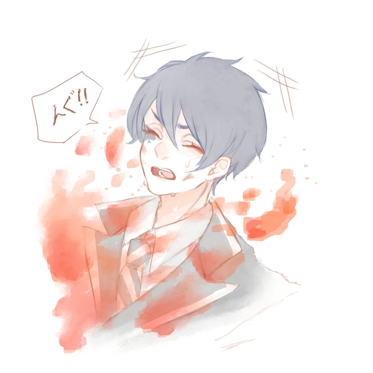 ツイステ リプありがとうございましたー ダメージ受けるデュース リビィヤ 多忙のイラスト