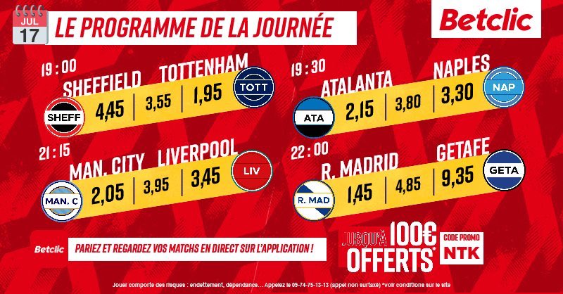 NtkPronos's tweet image. 250 RETWEETS ♻️♻️♻️ et j’envoie

- Mes avis sur les 7 matchs européens (🏴󠁧󠁢󠁥󠁮󠁧󠁿🇪🇸🇮🇹)

- Confiance du jour ! 🥰

- Buteur &amp;amp; Combi fun 👟

En route pour continuer notre lancer 

BOMBARDER LES RETWEETS ♻️