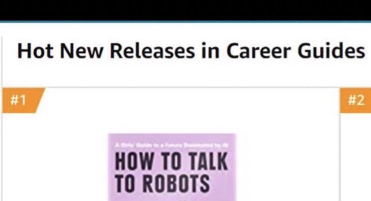 HowRobots's tweet photo. I've worked hard to make sure this isn't a tech book for techies but a guide for people who don't typically think about AI ...so I'm thrilled the amazon algorithm agrees.
Thank you to those thay pre-ordered
#HTTTR 💪🦾 https://t.co/JdGt0rt0uW