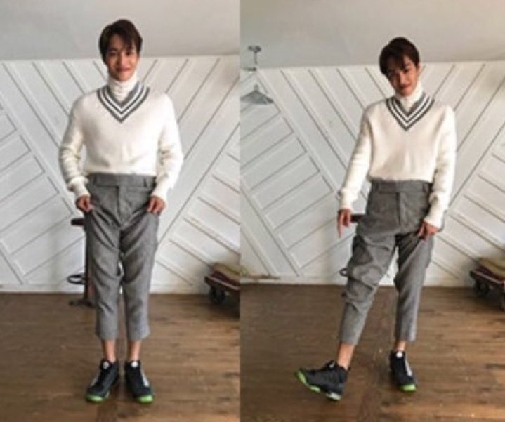 شارك في بازار خيري و عرض جزمته للبيع في مزاد و الارباح راحت لمُنظمه مسؤله عن مساعده الأمهات العازبات.