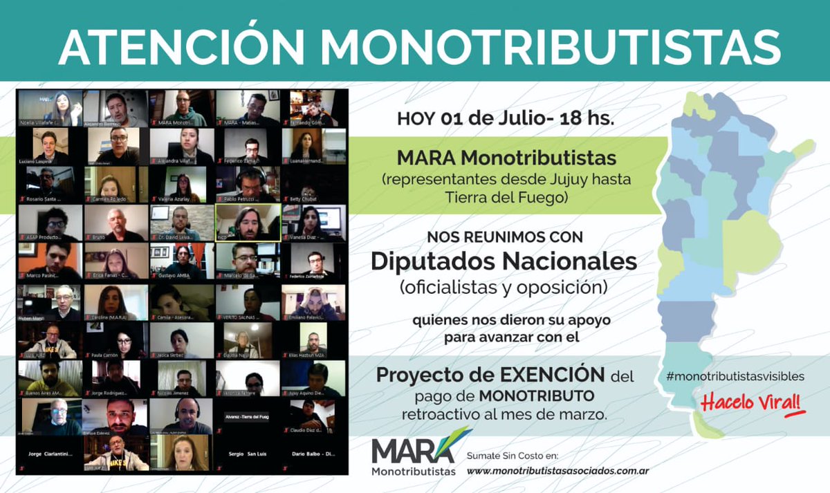 M.A.R.A. Monotrib. Asoc. Rep. Arg. tweet media