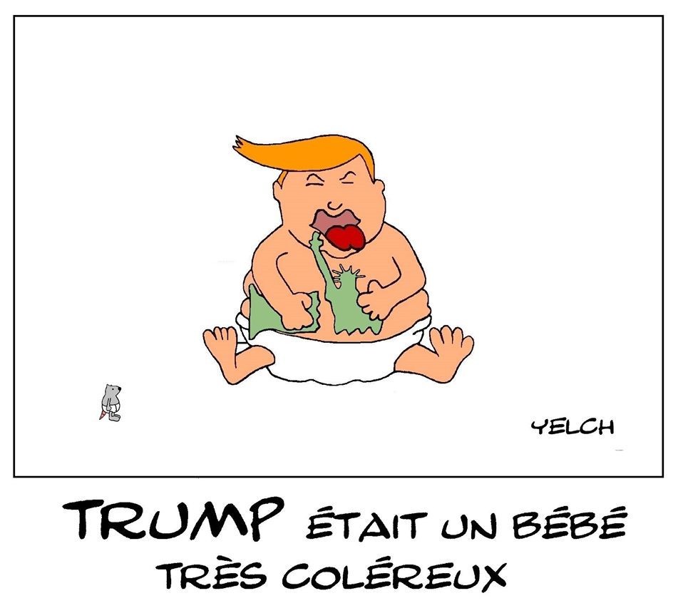 Blagues Et Dessins A Twitter Le Dessindepresse De Yelch Bebe Trump Retrouvez Tous Les Dessins De Yelch Sur Le Site T Co Ui8kxp4zzi Dessindeyelch Ratpsodies Lesratsdeyelch Rats Yelch Humour Amerique Etatsunis Potus Bebetrump