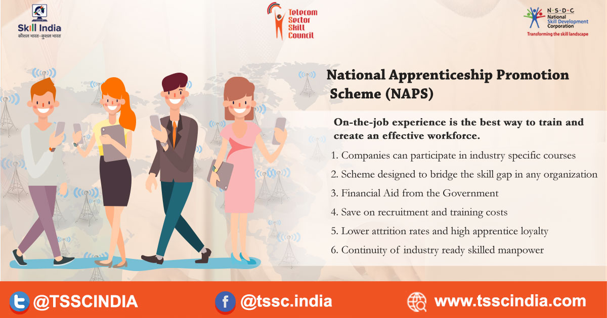 TSSCINDIA's tweet photo. National Apprenticeship Promotion Scheme aims to impart industry leading hands-on training to candidates to expose them to the practicalities of their job roles.
@cisco_in @Idea @Aircel @airtelindia
#NAPSIndia #SkillWithTSSC #Apprentice #EarnWhileLearn
#Skills4NewIndia #TSSC https://t.co/RdWDHp0LXa
