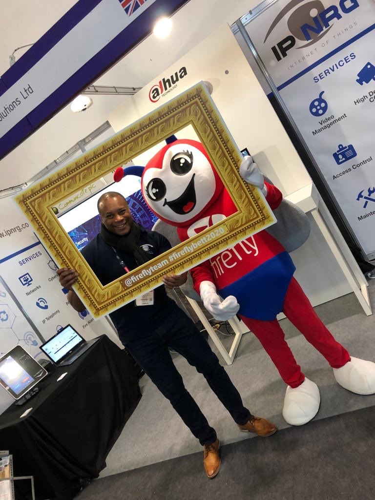 IPNRGSolutions's tweet photo. #throwbacktuesday! Bit of a throw back to earlier this year when we could still exhibit! Who else is missing the excitement of an exhibition? #bett #exhibit #networking #cctv #TBThursday https://t.co/3H8r8sEAcP