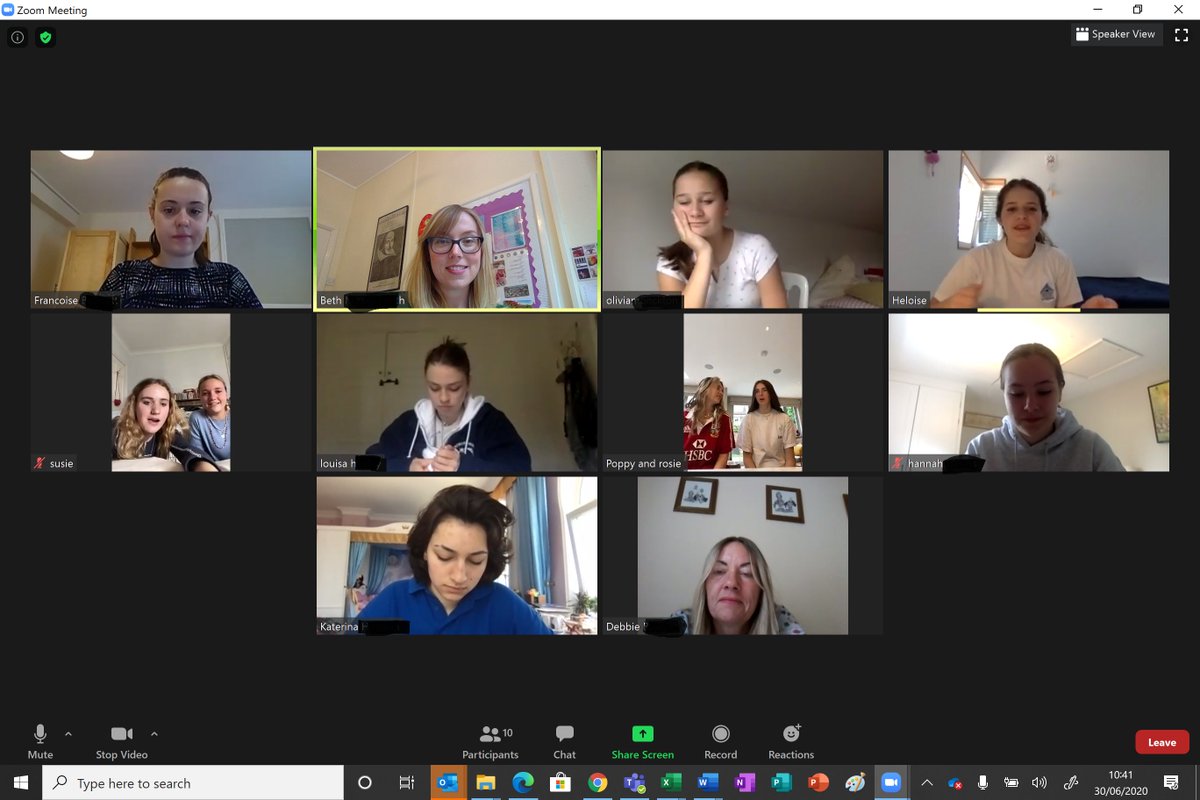 DowneHouseAGN's tweet photo. Saying goodbye to our gorgeous U5 with a quiz guessing which girl the clues were about and some lovely postcards about their amazing qualities each. We miss you so much xx #lockdowne #downeathome 
@DHUpperSchool https://t.co/cCi8LMwkBS