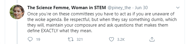 Example: Yesterday another disciple of James Lindsay's deliberate bad-faith sabotage strategy of anti-racism appeared.And, again, the mission is to deliberately and contemptuously misunderstand the given arguments, to prevent the confession of uncomfortable truths.