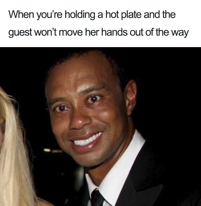 Be careful with the hot soup