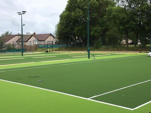 ClubLenzie's tweet photo. Great progress on the courts project.  Photo does not do them justice!!!🎾🎾🎾 https://t.co/fEb3bRdgT2