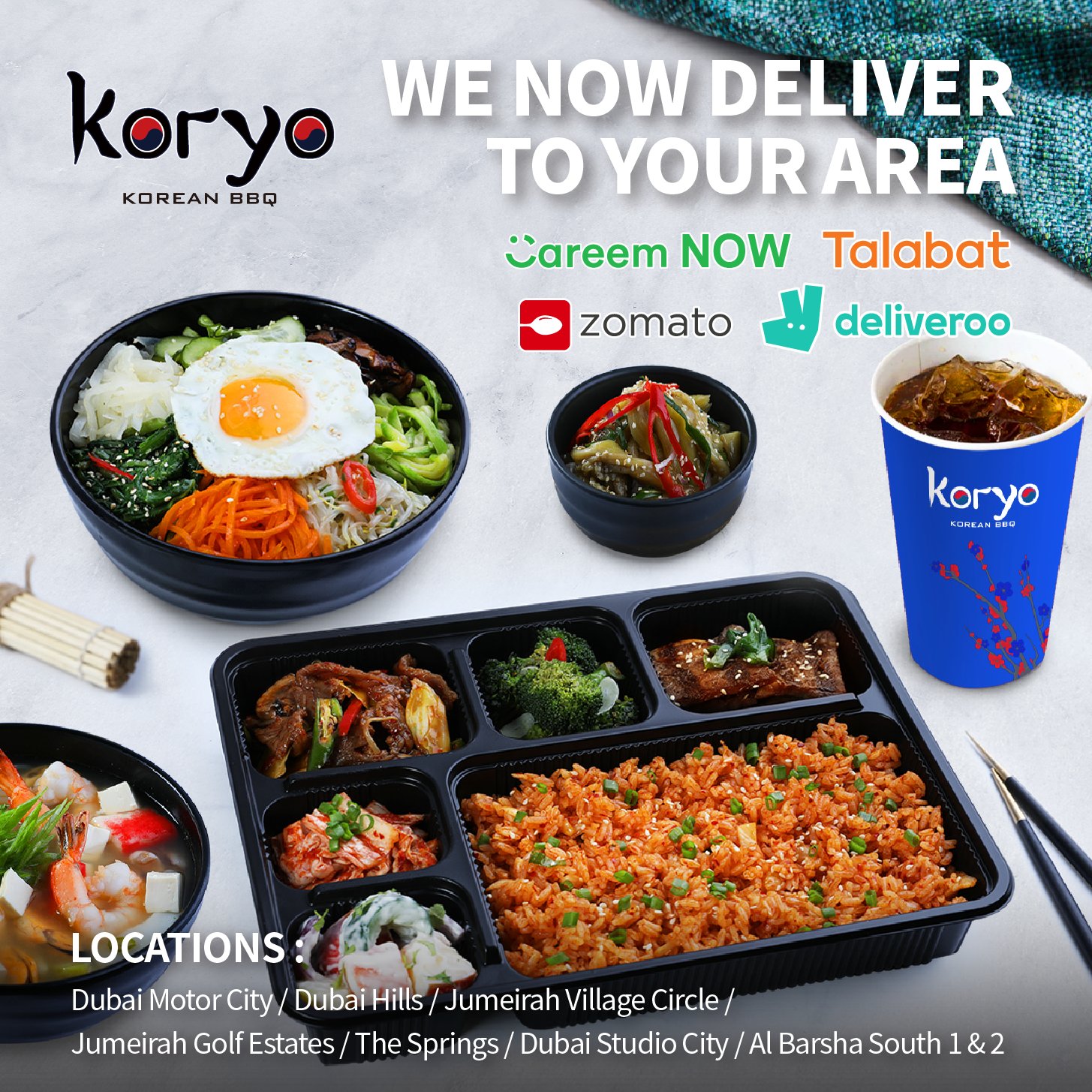 Korean bbq delivery deals