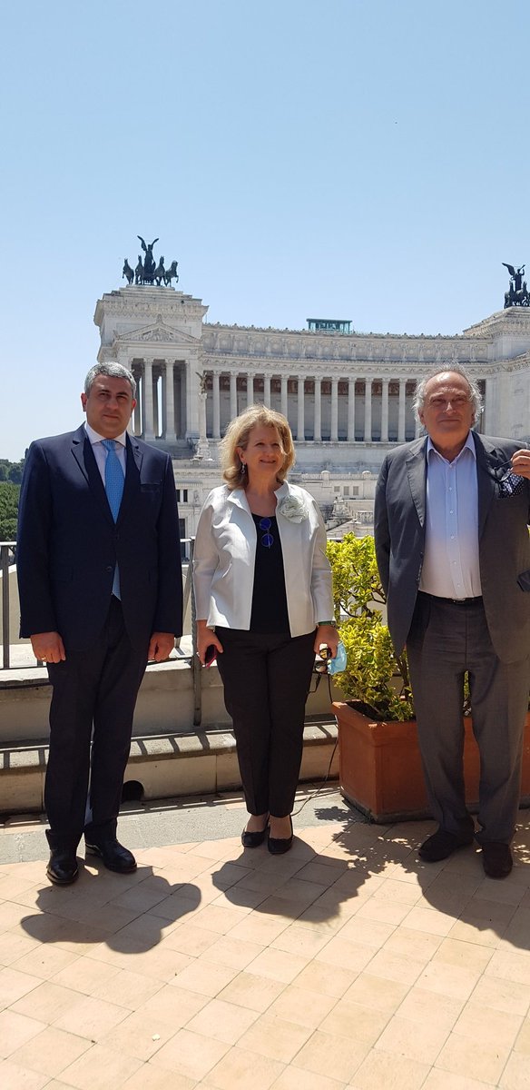 In occasione della visita in Italia del SG @unwto Pololikashvili, #Federturismo ha voluto organizzare, oggi #2luglio, un incontro dedicato con la stampa e le altre associazioni dal titolo “#RestartTourismItaly“, sulla splendida terrazza di <a href="/socialcivita/">CIVITA</a>.