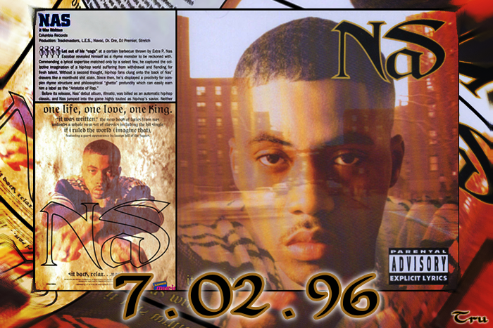 FrankTru1's tweet photo. 7.02.96 #Nas 👑drops his 2nd #ItWasWritten👊featuring #TheMessage #StreetDreams💥#IGaveYouPower #WatchDem 👊#TakeItInBlood #AffirmativeAction💥#BlackGirlLost #Suspect👊#IfIRuledTheWorld and more💥#Columbia👊#DrDre #DJPremier #Havoc #LES https://t.co/2xNurhwgIn