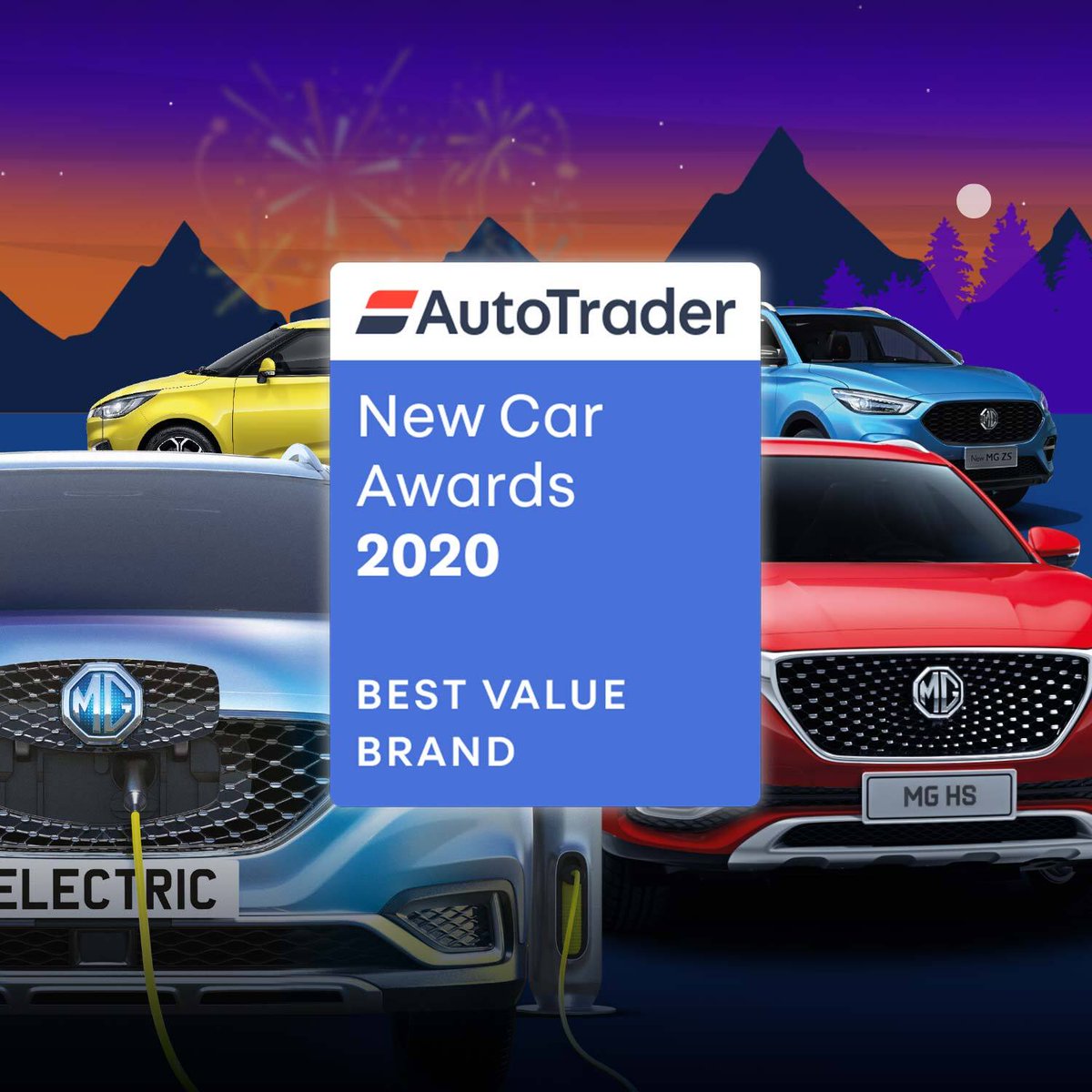 MGmotor's tweet photo. We are extremely delighted to announce that MG has been named 'Best Value Brand' at the @AutoTrader_UK New Car Awards 2020
#newcar #Awards #Automotive https://t.co/RdZt0xvYA3