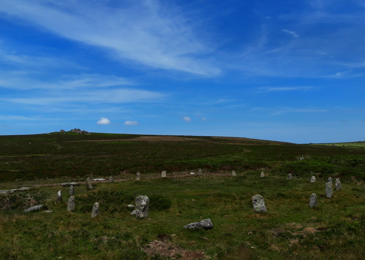 NO DANCING ON A SUNDAY !The Merry Maidens, The Nine Maidens, Boscawen Un and The Dancing Stones, Penwith, Cornwall. #PrehistoryOfPenwith #FolkloreThursday