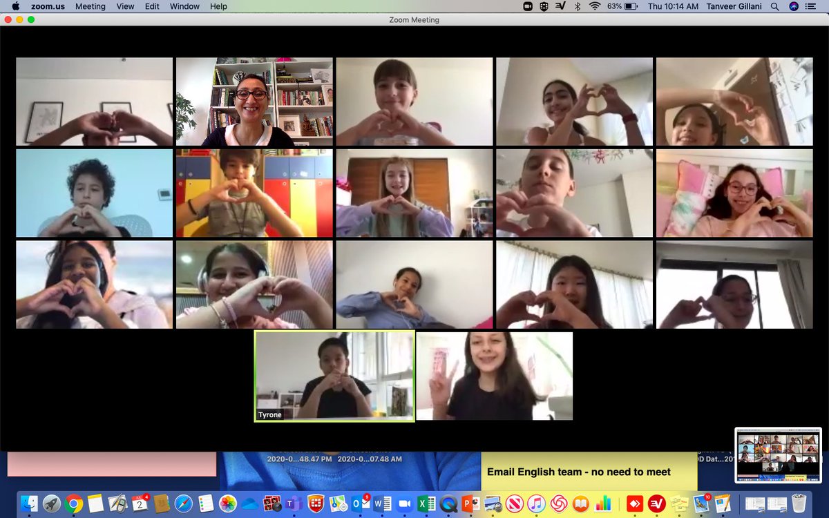 TgillaniRAD's tweet image. Nightingales 2020 are a class to be reckoned with! Nothing gets in the way of your resilience and courage ! It has been a privilege to teach you this year! I have learnt a lot from all of you beautiful little people!#RADRemoteLearning
Have a safe and wonderful Summer!