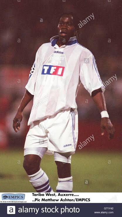 Taribo West: After winning several major trophies with Auxerre in French football, West went on to play for both Milanese clubs, Inter and Milan. He also appeared in the top level leagues of England and Germany.
