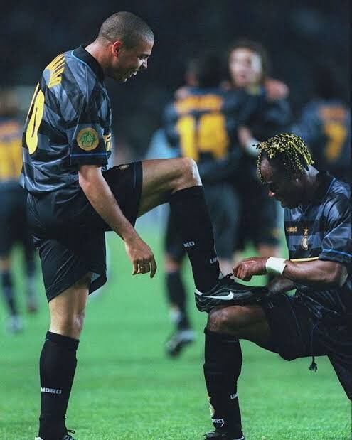 Taribo West: After winning several major trophies with Auxerre in French football, West went on to play for both Milanese clubs, Inter and Milan. He also appeared in the top level leagues of England and Germany.
