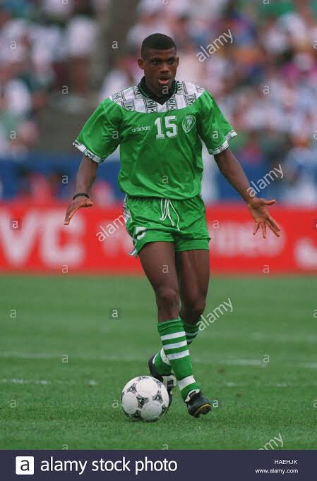 Oliseh also participated in the Olympic gold medal winning team of 1996. And was voted Africa's third best footballer in 1998 by CAF. He is now a coach who worked briefly with Nigeria before throwing in the towel due to disagreement with the Nigeria Football Federation (NFF)