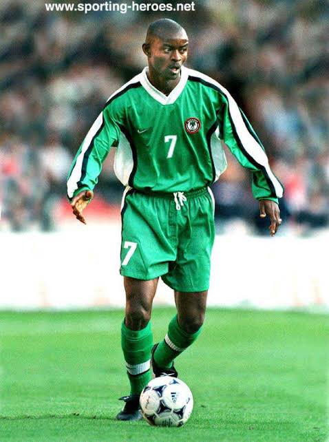 FiniBefore joining Betis, he was close to moving to Real Madrid, but the deal fell through.  After Betis' 2000 top-flight relegation, Finidi stayed one more year in Spain with Mallorca.