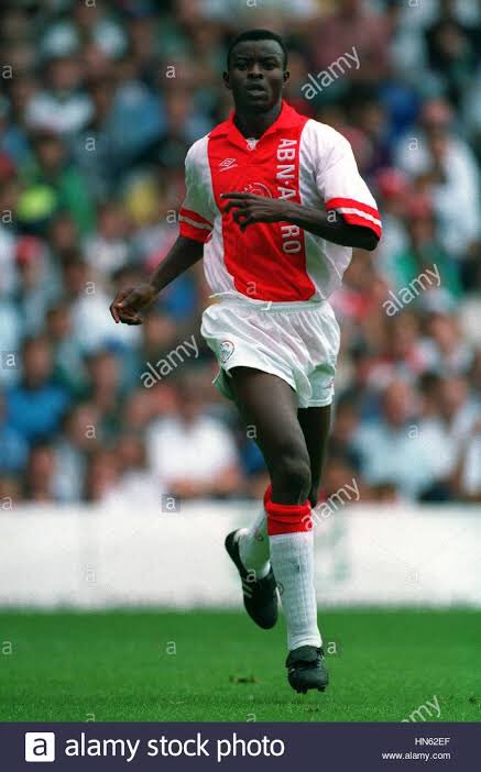 Finidi George: After making a name for himself at Ajax in the Netherlands – being a leading figure in a team which won eight major titles, including the 1995 Champions League – he played several years in Spain with Real Betis, and a brief spell in England.
