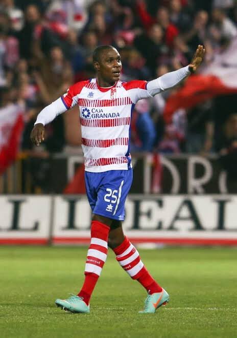 Odion Ighalo: From Prime FC, Julius Berger, Ighalo moved to Norwegian club Lyn in 2007. A year later, he was signed by Italian club Udinese, spending most of his tenure on two separate loan spells with Spanish club Granada.