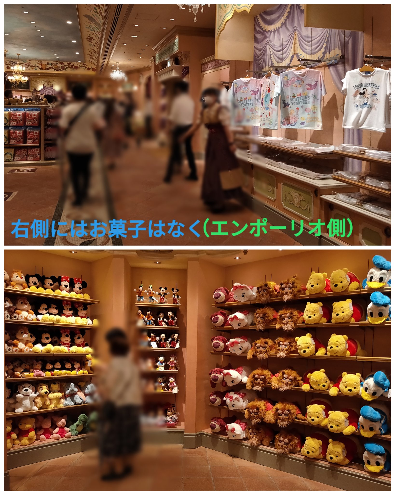 Tdr ディズニー ぷらん お菓子売り場縮小 だけどパーク内最大取り扱い店舗 ディズニーシー ヴァレンティーナズ スウィート Tシャツ タオル ハム 他 グッズ 現時点 シー ランド ボンボヤージュ 30点 アプリ 25点 ダッフィー 2点除く ホテル内