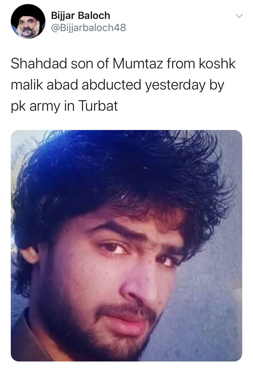 Coming back to Shah Daad.In 2015, though BSO-Azad’s mouthpieces in media, his co-workers at HRCP & his friends claimed that Shahdad was “enforced disappeared” by SFs, he returned home in a few weeks.It’s plausible, he’d escaped to a BLA camp in a process of orientation./158