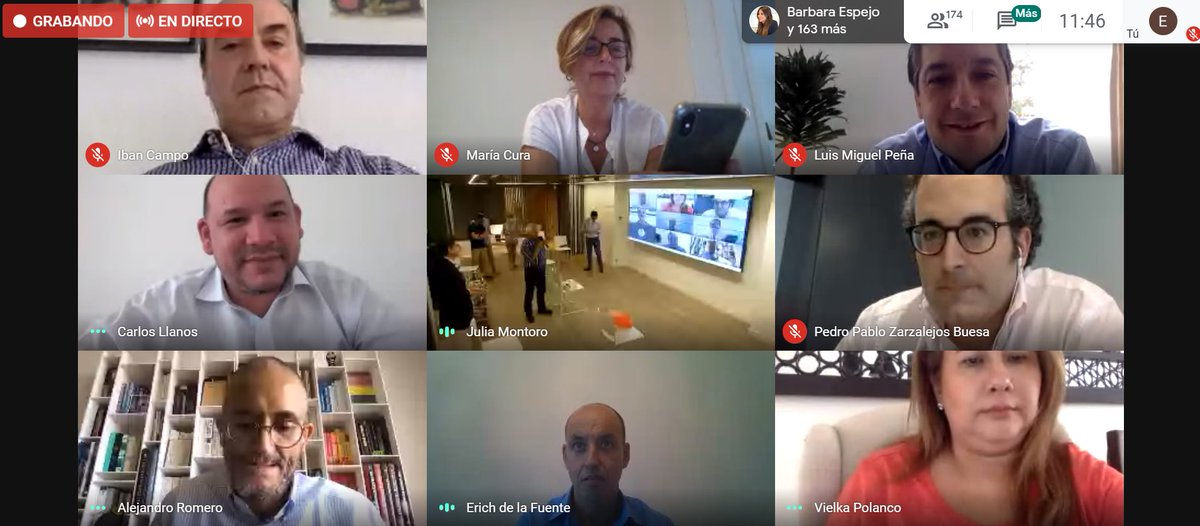 CarlosLLV's tweet photo. En streaming desde nuestra oficina de Madrid, @jallorente, acompañado de socios #LLYC, brinda virtualmente con los 600 #LLYCERS conectados desde 13 países, por muchos años más en los que seguiremos caminando juntos
#LLYC25 #SomosLLYC
¡Salud! 🇦🇷🇧🇷🇨🇱🇪🇨🇨🇷🇨🇴🇪🇸🇺🇸🇲🇽🇵🇦 🇵🇪 🇵🇹🇩🇴 https://t.co/XBJAt7HAz8