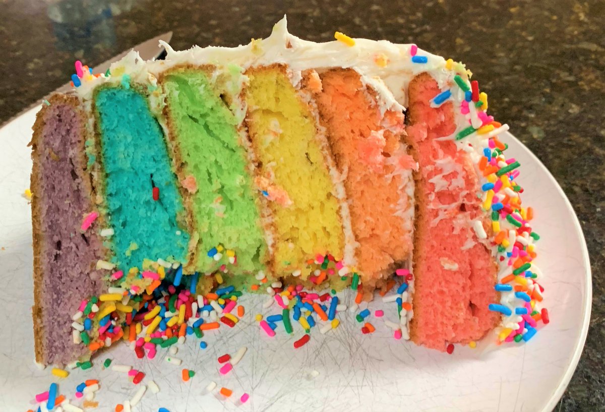CintGroup's tweet photo. David McQ. enjoyed an afternoon of baking, alongside his daughter. "It gave us a chance to spend some time together, have some fun baking & talk about everything that is going on in the world & about #equality." #weareCint #cintastic #Pride #lovewins https://t.co/2w1wItTvCw
