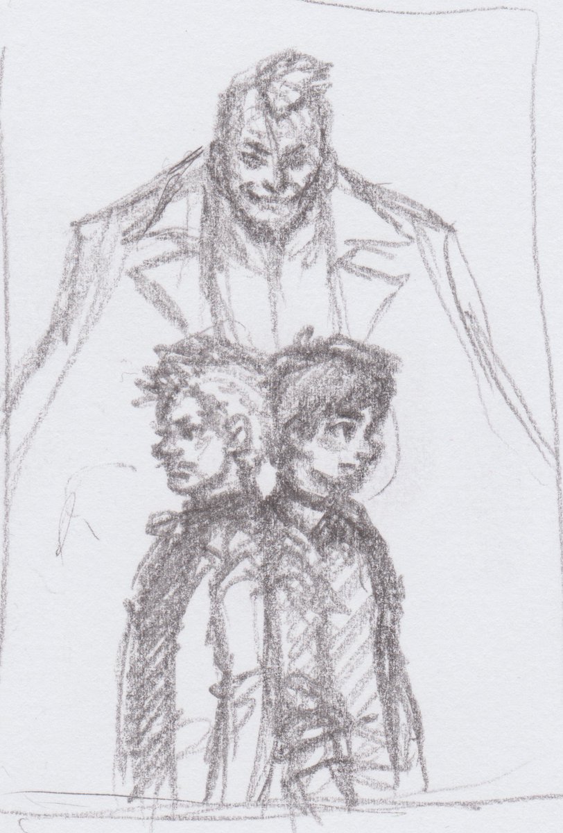 dawwe0's tweet photo. Happy birthday @darrenshan! Hope you're having a good one. Have some thumbnail sketch covers for the first book. I have a bunch more of those if you want to see!

#DarrenShan #LartenCrepsley #MrCrepsley #SteveLeonard #SteveLeopard #FanArt #CirqueDuFreak #TheSagaOfDarrenShan https://t.co/rCQn85jfFm