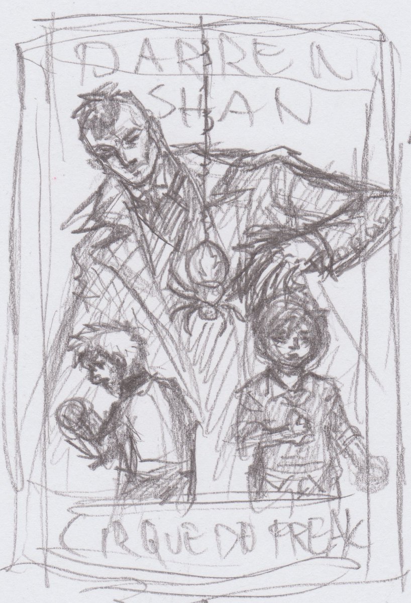 dawwe0's tweet photo. Happy birthday @darrenshan! Hope you're having a good one. Have some thumbnail sketch covers for the first book. I have a bunch more of those if you want to see!

#DarrenShan #LartenCrepsley #MrCrepsley #SteveLeonard #SteveLeopard #FanArt #CirqueDuFreak #TheSagaOfDarrenShan https://t.co/rCQn85jfFm