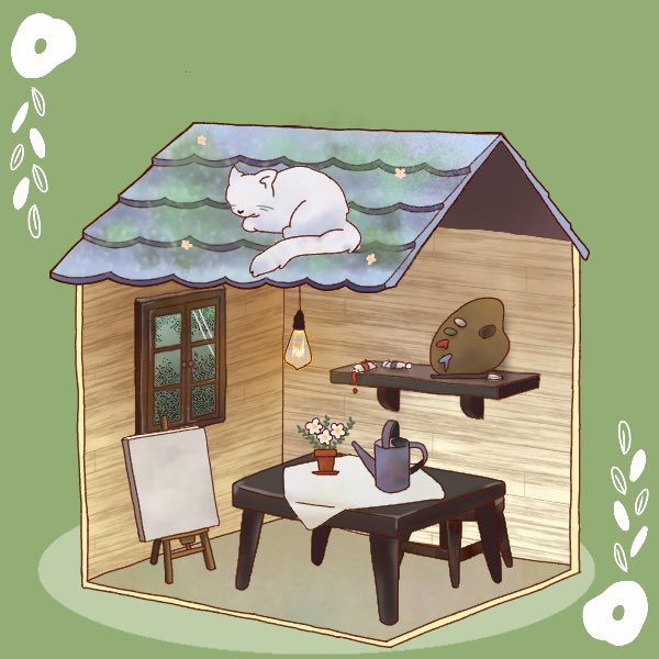 Make your own little cottage!
What sign is your 4th house? Are there any notable planets that live there? 
picrew.me/image_maker/41…