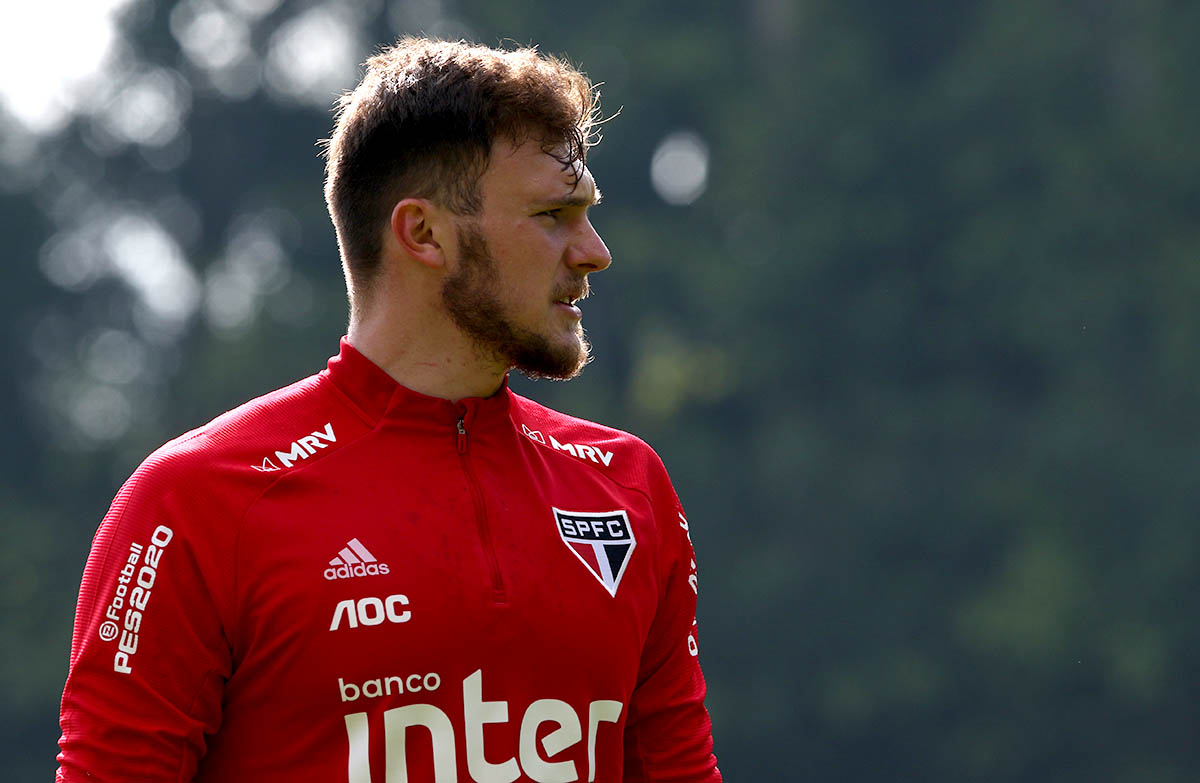 SaoPauloFC's tweet image. 🧔O menino Perri cresceu...