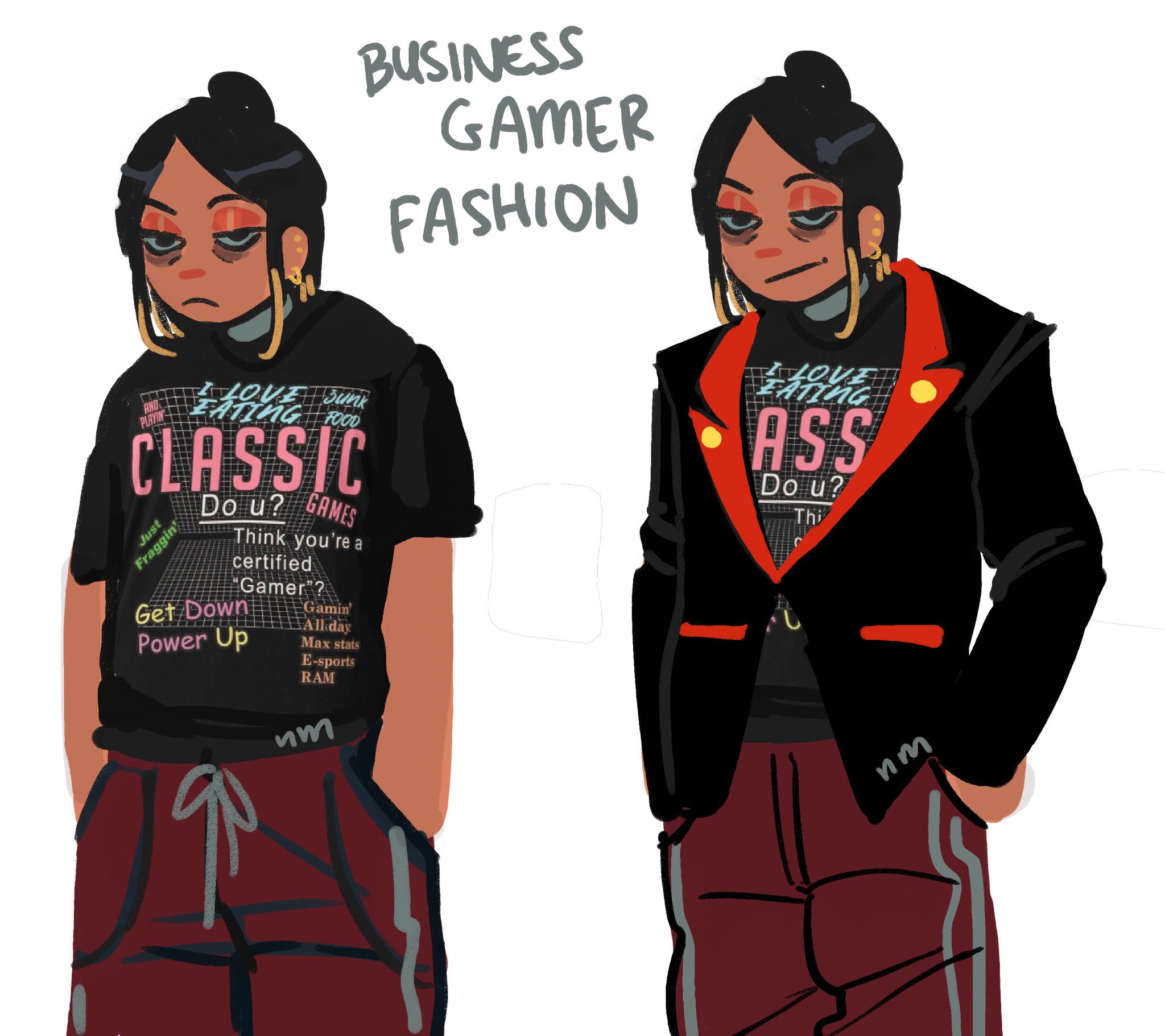 Post ay Party Party Neomints Haikyuu Business Gamer Fashion Noun An Outfit Which Says I Am One Of You But I Am Also Richer Than You